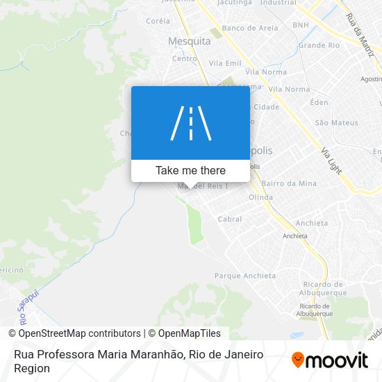 Rua Professora Maria Maranhão map
