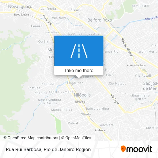 Rua Rui Barbosa map