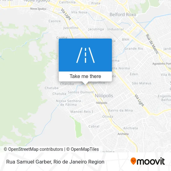 Rua Samuel Garber map