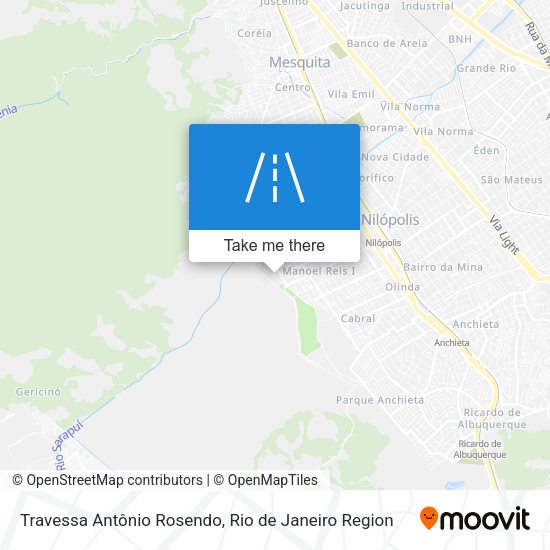Travessa Antônio Rosendo map