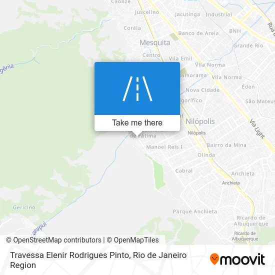 Travessa Elenir Rodrigues Pinto map