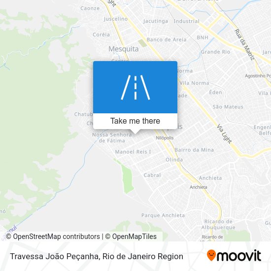 Travessa João Peçanha map