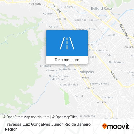 Travessa Luiz Gonçalves Júnior map