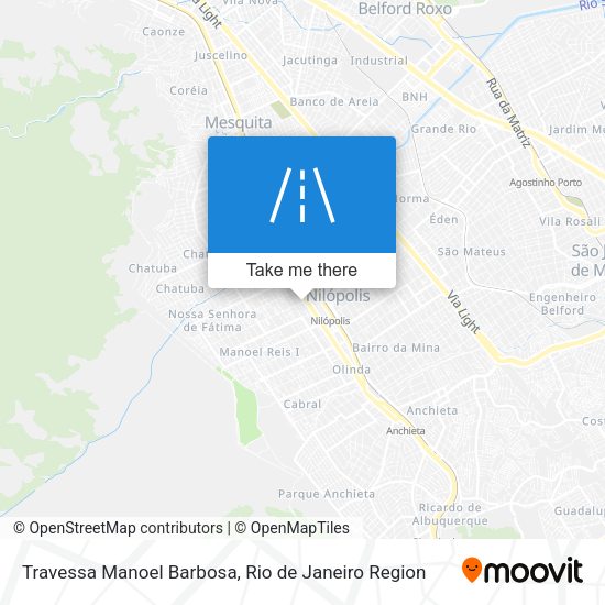 Travessa Manoel Barbosa map