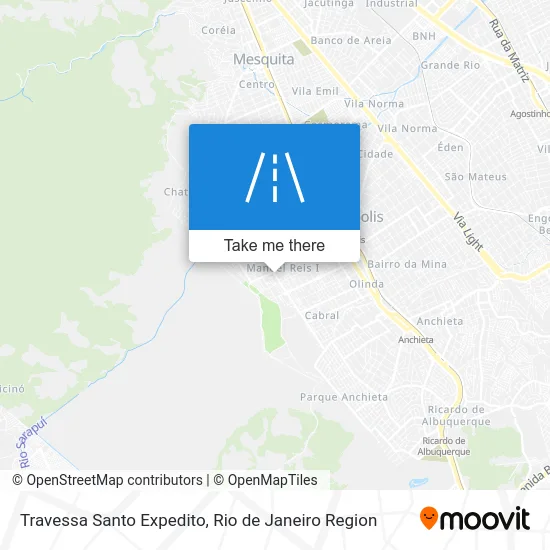 Travessa Santo Expedito map