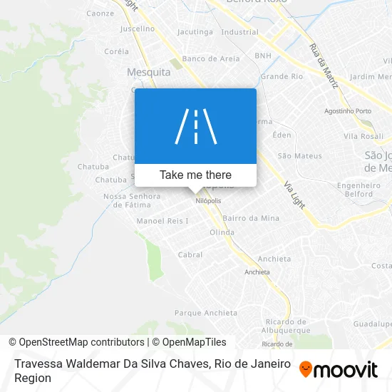 Travessa Waldemar Da Silva Chaves map