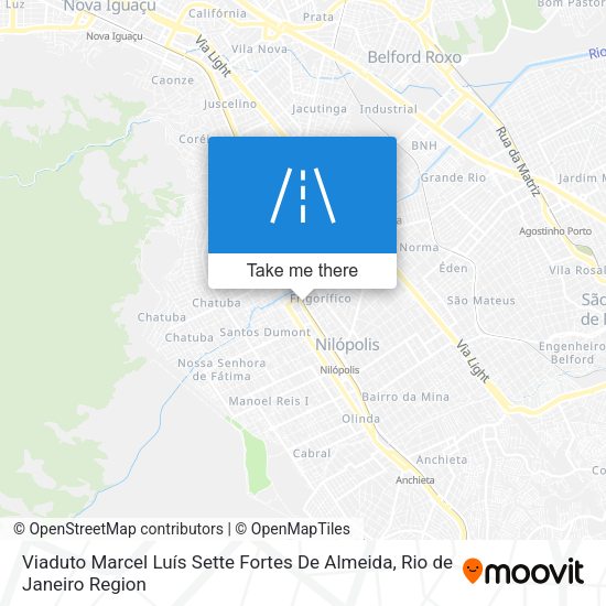 Viaduto Marcel Luís Sette Fortes De Almeida map