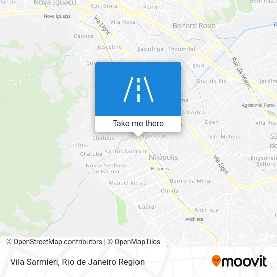 Vila Sarmieri map