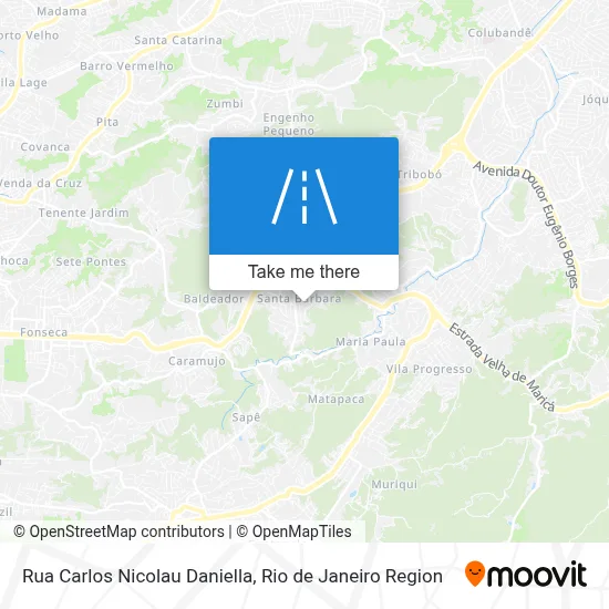 Rua Carlos Nicolau Daniella map