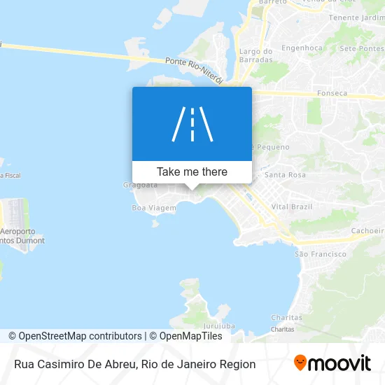 Rua Casimiro De Abreu map