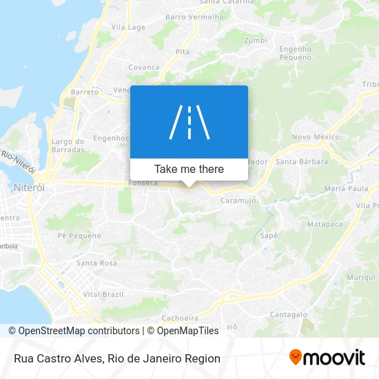 Rua Castro Alves map