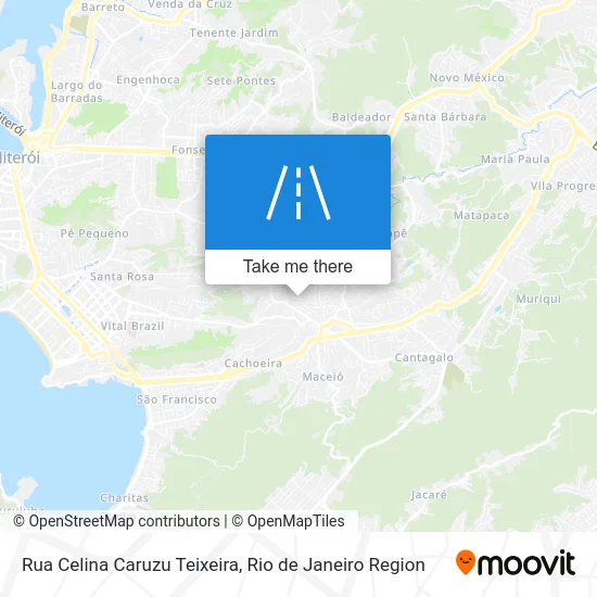 Rua Celina Caruzu Teixeira map
