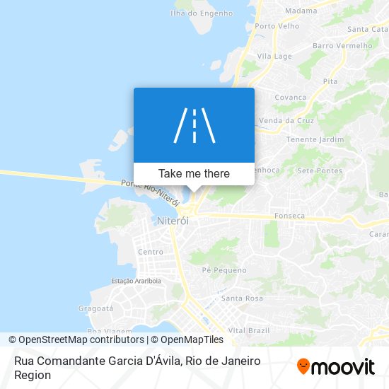 Rua Comandante Garcia D'Ávila map