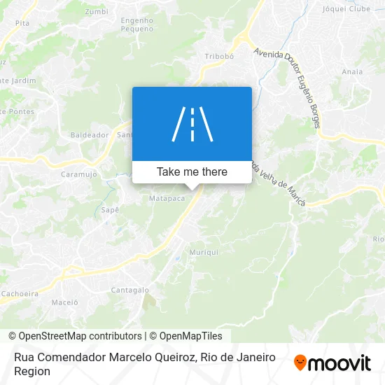 Rua Comendador Marcelo Queiroz map