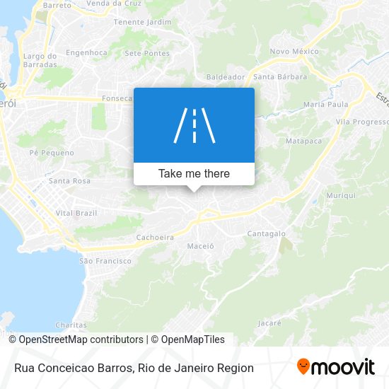 Rua Conceicao Barros map