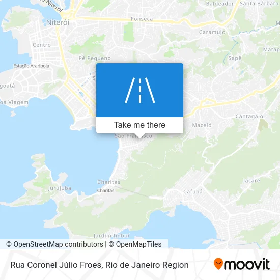 Rua Coronel Júlio Froes map