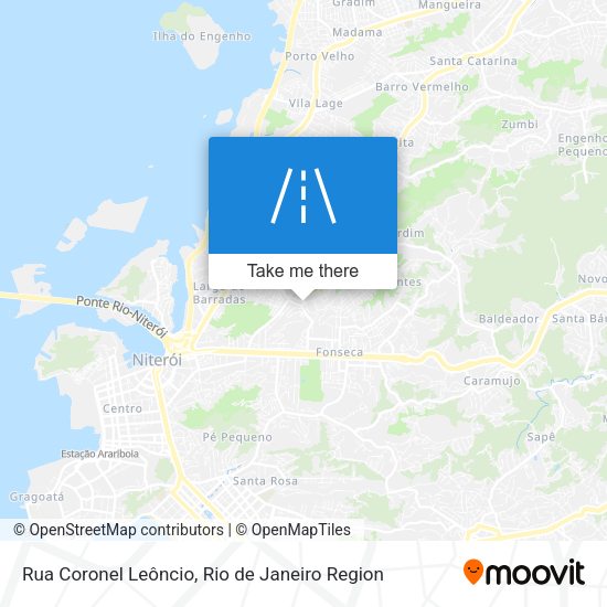Rua Coronel Leôncio map