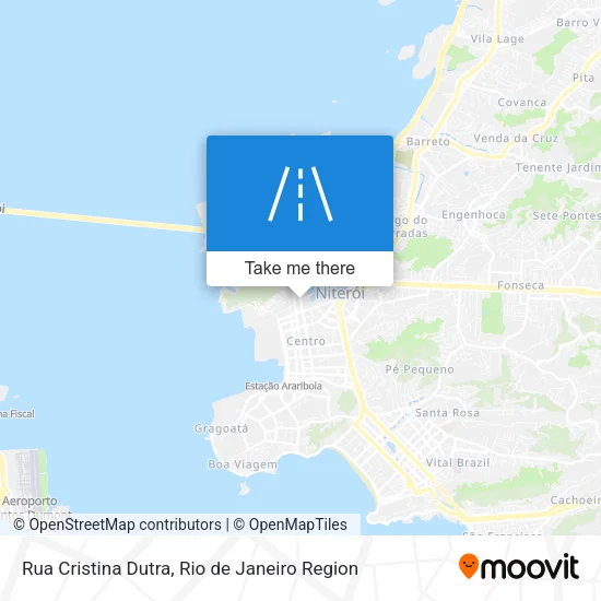 Rua Cristina Dutra map