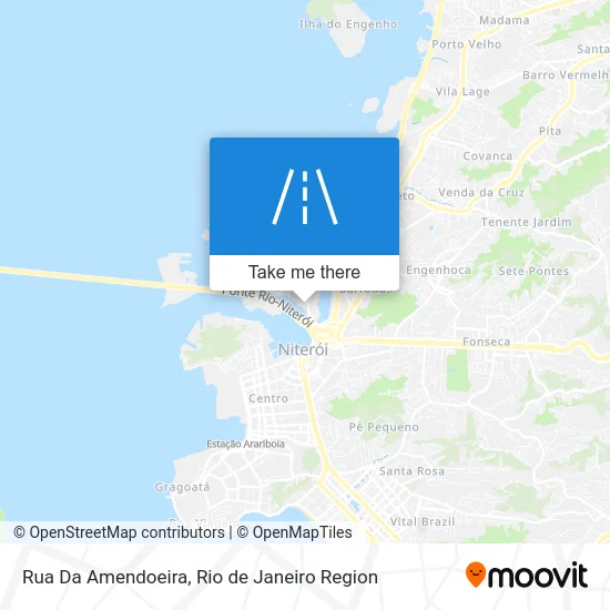 Rua Da Amendoeira map