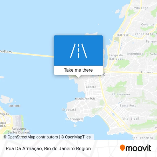 Rua Da Armação map