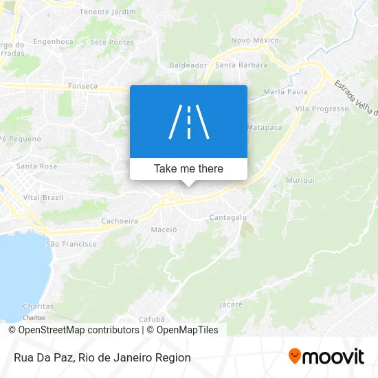 Rua Da Paz map