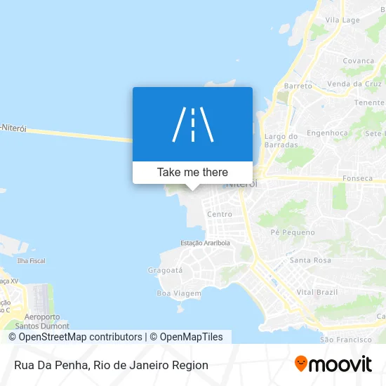 Rua Da Penha map