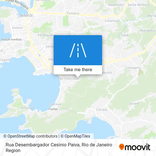 Rua Desembargador Cesinio Paiva map