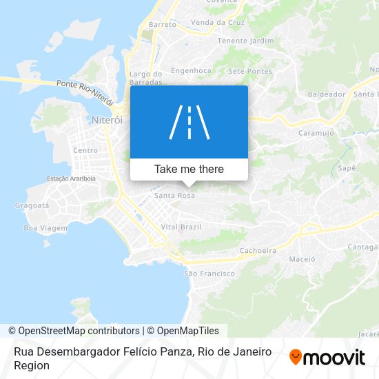 Rua Desembargador Felício Panza map