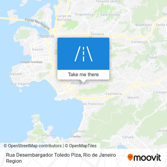 Rua Desembargador Toledo Piza map