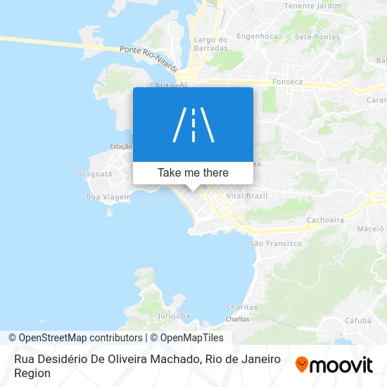 Rua Desidério De Oliveira Machado map