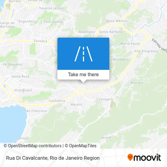 Rua Di Cavalcante map