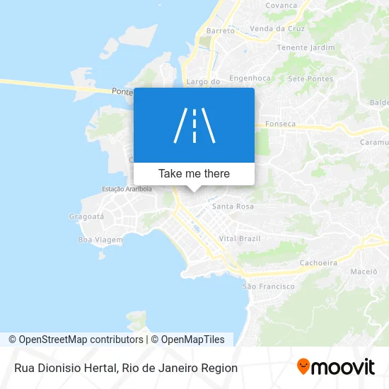 Rua Dionisio Hertal map