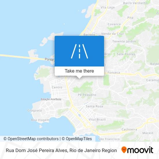 Rua Dom José Pereira Alves map