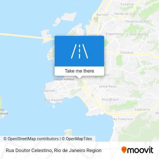 Rua Doutor Celestino map