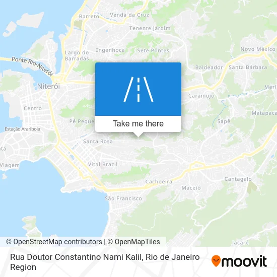 Rua Doutor Constantino Nami Kalil map