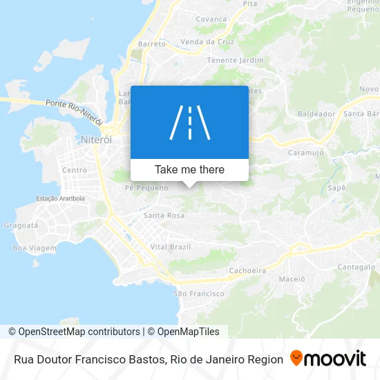 Rua Doutor Francisco Bastos map