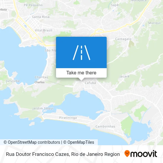 Rua Doutor Francisco Cazes map