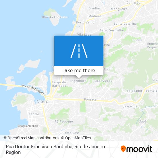 Rua Doutor Francisco Sardinha map