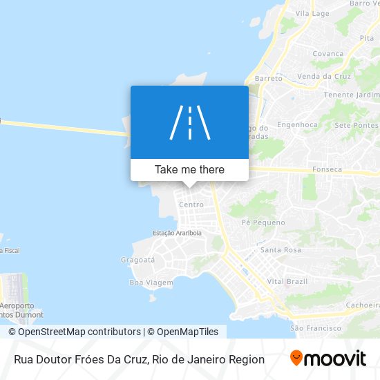 Mapa Rua Doutor Fróes Da Cruz