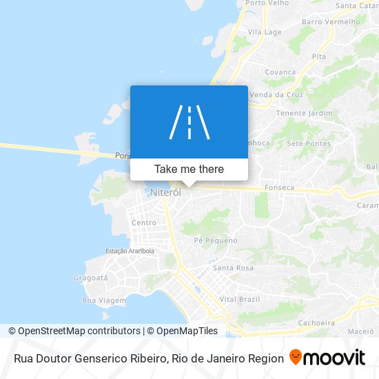 Mapa Rua Doutor Genserico Ribeiro