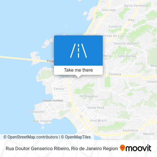 Rua Doutor Genserico Ribeiro map