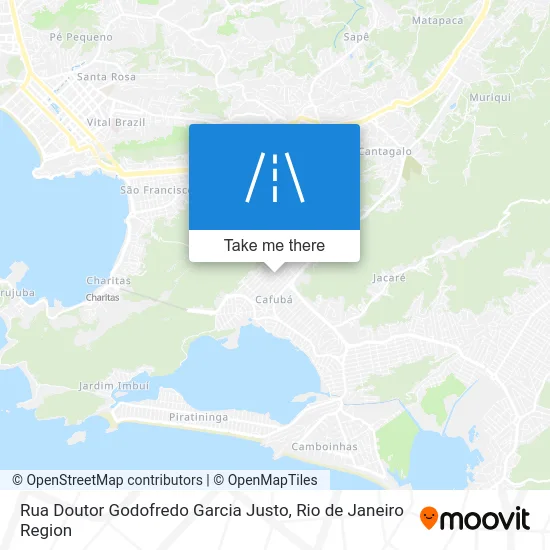 Rua Doutor Godofredo Garcia Justo map