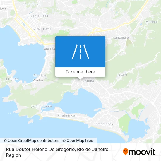 Rua Doutor Heleno De Gregório map