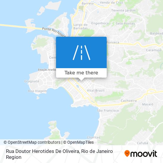 Rua Doutor Herotides De Oliveira map