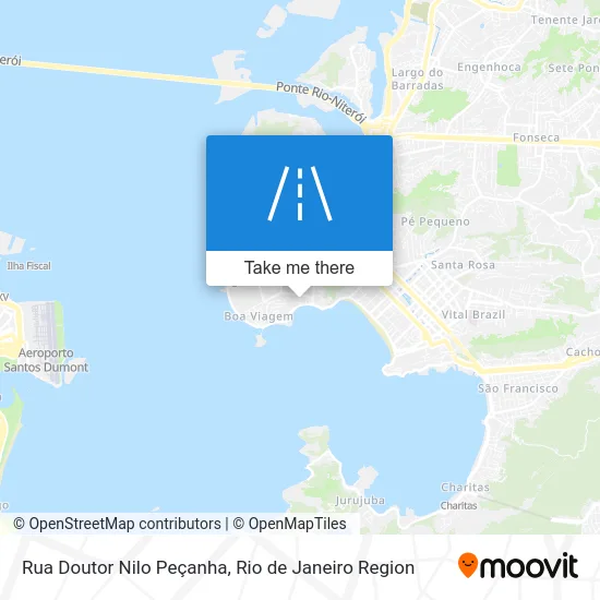 Rua Doutor Nilo Peçanha map