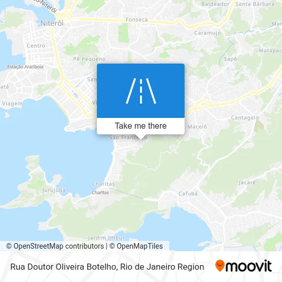 Rua Doutor Oliveira Botelho map