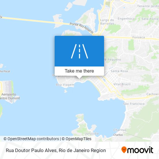 Mapa Rua Doutor Paulo Alves