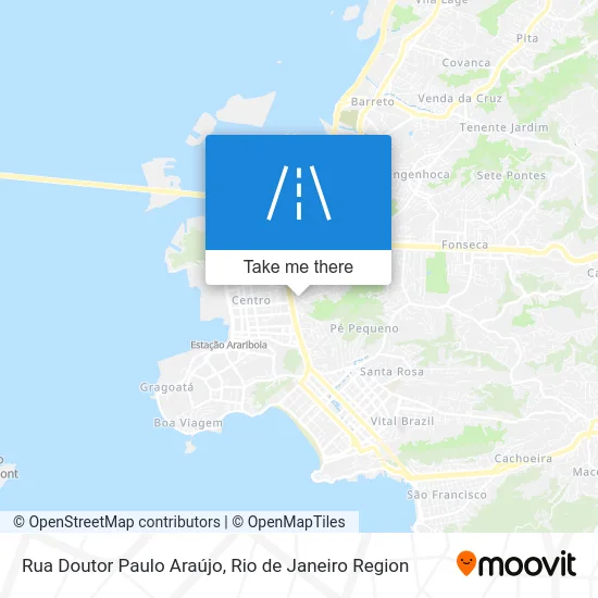 Rua Doutor Paulo Araújo map