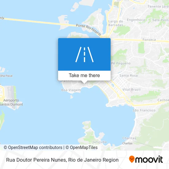 Rua Doutor Pereira Nunes map