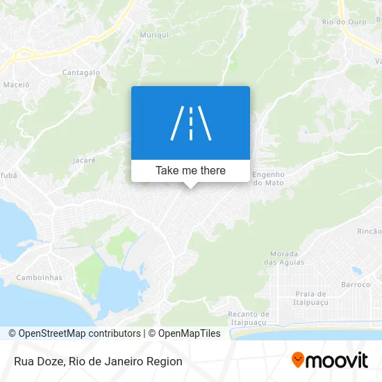 Rua Doze map